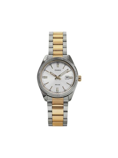 Casio Zegarek LTP-1302PSG-7AVEG Srebrny. Szare, analogowe zegarki Casio. Za 309,99 zł.