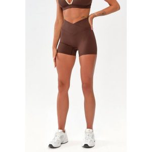 Damskie spodenki szorty sportowe fitness Rough Radical Mocha Active Shorts. Brązowe spodenki sportowe ROUGH RADICAL, l, bez wzorów, na fitness i siłownię. Za 139,90 zł.