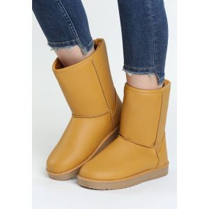 Camelowe Śniegowce Defeatism. Buty zimowe marki Born2be. Za 59,99 zł.