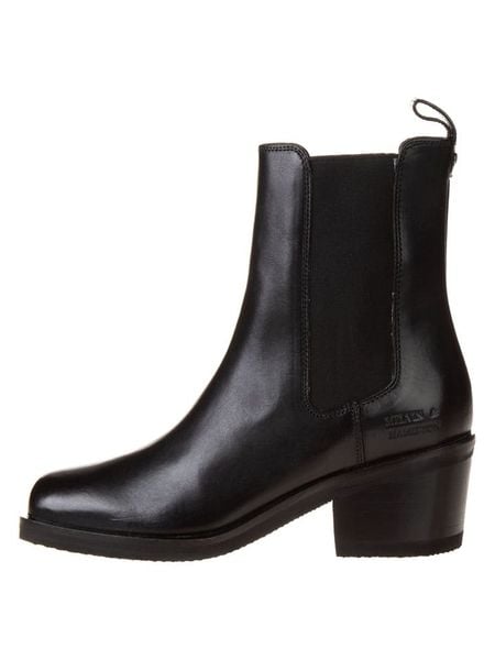 MELVIN & HAMILTON Skórzane sztyblety "Catalina 2" w kolorze czarnym rozmiar: 37. Czarne buty sportowe Melvin & Hamilton, bez wzorów, bez zapięcia. Za 292,89 zł.