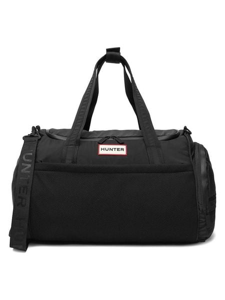 Hunter Torba podróżna w kolorze czarnym - 44 x 24 x 29 cm rozmiar: onesize. Czarne torby podróżne i sportowe Hunter, bez wzorów, z materiału, na ramię. Za 218,05 zł.