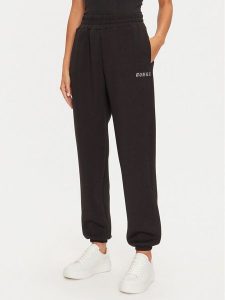 Guess Spodnie dresowe Cecilia V4BB13 K7UW2 Czarny Regular Fit. Czarne spodnie dresowe Guess, xxs, z aplikacjami, z dresówki. Za 259,99 zł.