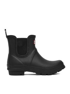 Hunter Kalosze CWB-HFW-001 Czarny. Czarne kalosze Hunter, bez wzorów, z kauczuku. Za 219,99 zł.