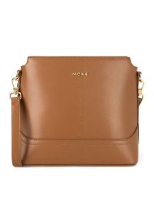 MEXX Torebka MEXX-S-008-07 Brązowy. Brązowe listonoszki Mexx, bez wzorów, z tworzywa sztucznego, bez dodatków. Za 169,99 zł.