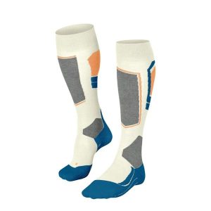 Podkolanówki damskie Falke SK4 Advanced. Białe skarpetki Falke, bez wzorów. Za 222,00 zł.