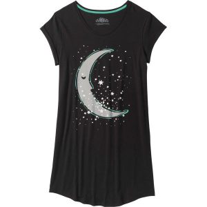 Koszula nocna bonprix antracytowo-szary z nadrukiem. Koszule nocne marki bonprix. Za 24,99 zł.