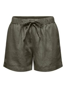 ONLY Szorty w kolorze khaki rozmiar: M. Brązowe szorty ONLY, bez wzorów. Za 83,42 zł.