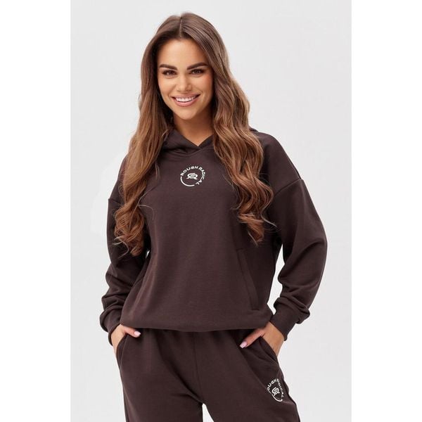 Damska bluza dresowa Rough Radical Active Hoodie Women. Brązowe bluzy ROUGH RADICAL, s, bez wzorów, z dresówki, bez kaptura. W wyprzedaży za 161,42 zł.