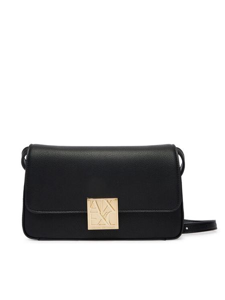 Armani Exchange Torebka XW002171 AF19895 UC001 Czarny. Czarne listonoszki Armani Exchange, bez wzorów, ze skóry, bez dodatków. Za 539,99 zł.