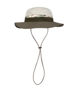 Kapelusz Buff Explore Booney Hat Randall Brindle. Brązowe kapelusze Buff, bez wzorów, z materiału, retro. Za 178,40 zł.