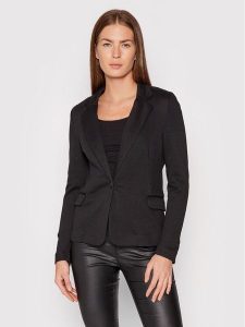 Vero Moda Marynarka Julia 10154123 Czarny Regular Fit. Czarne marynarki i żakiety Vero Moda, bez wzorów, z syntetyku. Za 199,99 zł.