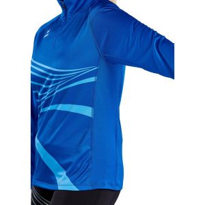 Bluza dla kobiet Erima Racing. Niebieskie bluzy Erima, bez wzorów, bez kaptura. Za 206,50 zł.