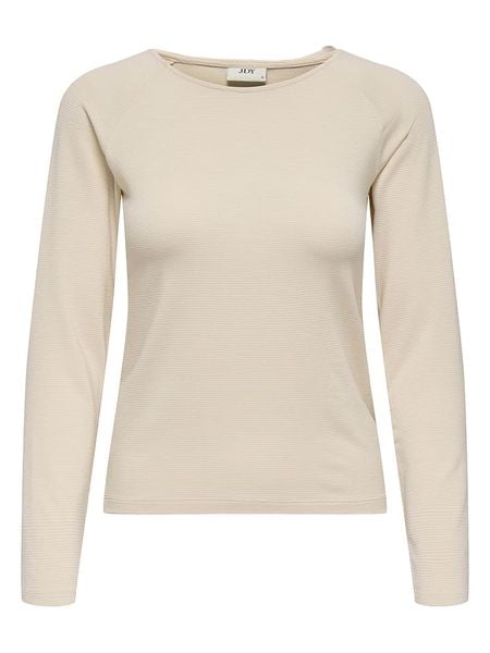 JDY Koszulka w kolorze beżowym rozmiar: XL. Brązowe bluzki JDY, xl, bez wzorów, bez kołnierzyka, bez ramiączek. Za 85,62 zł.