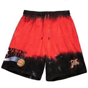 Szorty Philadelphia 76ers NBA Tie-dye Terry. Szorty MITCHELL & NESS, bez wzorów. Za 397,50 zł.