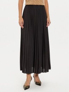 Vero Moda Spódnica plisowana Soma 10316237 Czarny Regular Fit. Czarne spódnice Vero Moda, s, bez wzorów, z syntetyku. Za 89,99 zł.