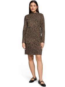 BETTY & CO Sukienka w kolorze brązowym rozmiar: 36. Brązowe sukienki Betty & Co, na co dzień, bez wzorów, bez kołnierzyka, bez ramiączek, mini, proste. Za 134,95 zł.