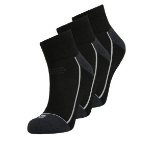 Skarpetki Endurance Avery Quarter 3-pack. Czarne skarpetki ENDURANCE, bez wzorów. Za 29,99 zł.