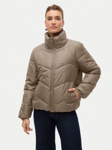 Vero Moda Kurtka zimowa Gario 10309844 Beżowy Regular Fit. Brązowe kurtki Vero Moda, na zimę, xs, bez wzorów, z syntetyku, bez kaptura. Za 159,99 zł.