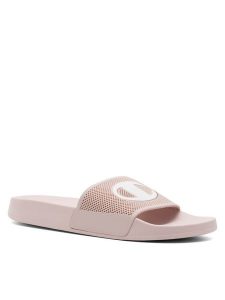 Champion Klapki Samoa Core S11626-PS013 Różowy. Czerwone kalosze Champion, bez wzorów, z tworzywa sztucznego. Za 79,99 zł.