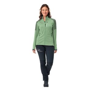 Bluza polarowa damska Vaude Elope Fleece Jacket II. Zielone bluzy Vaude, s, bez wzorów, z polaru, bez kaptura. Za 379,49 zł.
