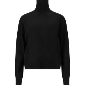 Damski sweter z golfem Athlecia Dava. Czarne golfy Athlecia, bez wzorów. Za 243,50 zł.