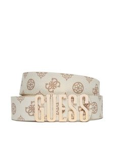 Guess Pasek Damski BW9173 P4435 Écru. Paski Guess, z aplikacjami, ze skóry. Za 169,99 zł.