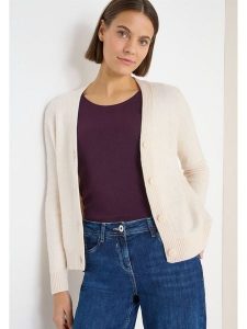 Cecil Kardigan w kolorze kremowym rozmiar: S. Brązowe kardigany Cecil. Za 187,96 zł.