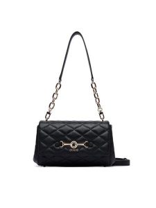 Guess Torebka Frances HWQG22 41190 Czarny. Czarne torebki klasyczne Guess, z aplikacjami, ze skóry, bez dodatków. Za 584,99 zł.
