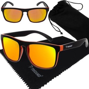 Okulary Przeciwsłoneczne Polaryzacyjne UV400. Czarne okulary przeciwsłoneczne TRIZAND. Za 34,90 zł.