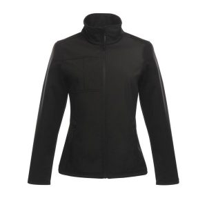 Kurtka Damska Octagon II Soft Shell. Czarne kurtki Regatta, l, bez wzorów, bez kaptura. Za 177,99 zł.