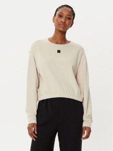 Armani Exchange Bluza XW000086 AF10172 U1095 Beżowy Regular Fit. Brązowe bluzy Armani Exchange, s, bez wzorów, z syntetyku, bez kaptura. Za 279,99 zł.