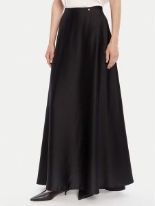 Rinascimento Spódnica trapezowa CFC0125080003 Czarny Regular Fit. Czarne spódnice Rinascimento, xs, bez wzorów, z syntetyku. Za 479,99 zł.