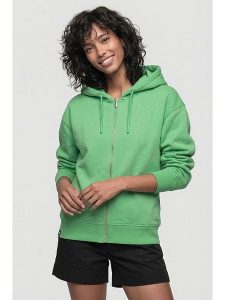 Alife and kickin Bluza "Liv" w kolorze zielonym rozmiar: XL. Zielone bluzy Alife and Kickin, xl, bez wzorów, bez kaptura. Za 83,62 zł.