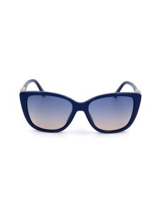 Swarovski Damskie okulary przeciwsłoneczne w kolorze niebieskim rozmiar: 54. Niebieskie okulary przeciwsłoneczne Swarovski. Za 289,95 zł.