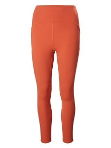 Helly Hansen Legginsy funkcyjne w kolorze pomarańczowym rozmiar: L. Pomarańczowe legginsy Helly Hansen, l, bez wzorów, z podwyższonym stanem, outdoorowe. Za 162,49 zł.