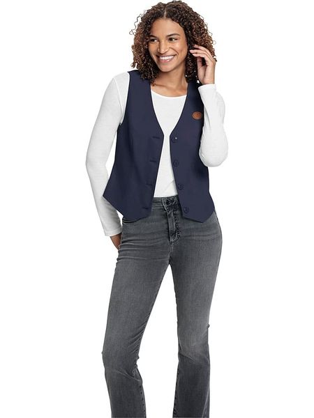 WITT WEIDEN Kamizelka w kolorze granatowym rozmiar: 46. Niebieskie kamizelki WITT WEIDEN, bez wzorów, bez kołnierzyka, bez ramiączek, bez kaptura. Za 48,39 zł.