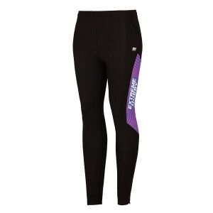 Legginsy do biegania damskie EXTREME HOBBY CALEIDOSCOPE. Fioletowe legginsy EXTREME HOBBY, bez wzorów, z dzianiny. Za 209,00 zł.
