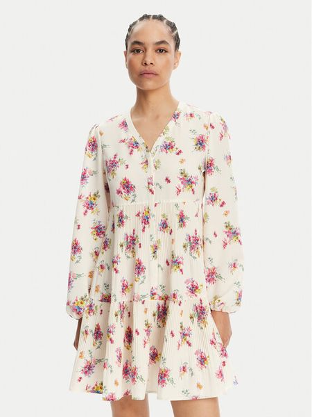 Liu Jo Sukienka codzienna WA5168 T3786 Écru Relaxed Fit. Kombinezony Liu Jo, bez wzorów, z syntetyku, bez kołnierzyka, bez ramiączek. Za 399,99 zł.