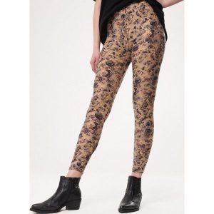 Jasnobrązowe Legginsy Total Look. Legginsy marki Born2be. Za 29,99 zł.