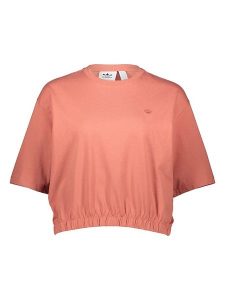 Adidas Koszulka "Contempo" w kolorze pomarańczowym rozmiar: 32. Pomarańczowe bluzki ADIDAS, bez wzorów, bez kołnierzyka, bez ramiączek. Za 48,28 zł.
