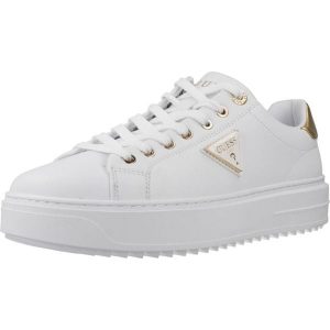 Buty GUESS FLJD12 LEA12 Biały. Białe buty trekkingowe Guess, ze skóry, bez zapięcia. Za 595,11 zł.
