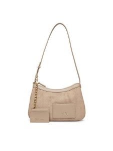 Armani Exchange Torebka XW001213 AF22645 U6223 Brązowy. Brązowe torebki klasyczne Armani Exchange, bez wzorów, ze skóry, bez dodatków. Za 599,99 zł.