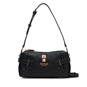 Torebka Guess. Czarne torebki klasyczne Guess, z aplikacjami, bez dodatków. Za 549,99 zł.