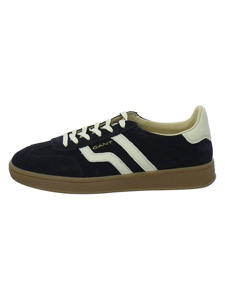 GANT Footwear Skórzane sneakersy "Cuzima" w kolorze granatowym rozmiar: 39. Niebieskie trampki GANT Footwear, bez wzorów, bez zapięcia. Za 261,57 zł.