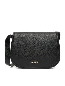 MEXX Torebka C-MEXX-L-021-08 Czarny. Czarne torebki klasyczne Mexx, bez wzorów, z materiału, bez dodatków. Za 179,99 zł.