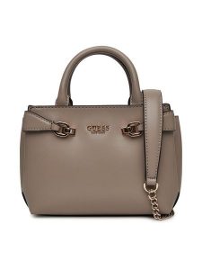 Guess Torebka HWVG96 39760 Brązowy. Brązowe torebki klasyczne Guess, z aplikacjami, ze skóry, bez dodatków. Za 329,99 zł.