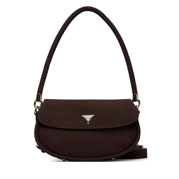 Torebka Guess. Brązowe torebki klasyczne Guess, z aplikacjami, bez dodatków. Za 589,99 zł.