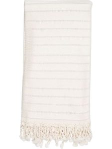 Samimi Chusta hammam w kolorze kremowym - 180 x 100 cm rozmiar: onesize. Brązowe apaszki i chusty Samimi, bez wzorów, z bawełny. Za 83,45 zł.