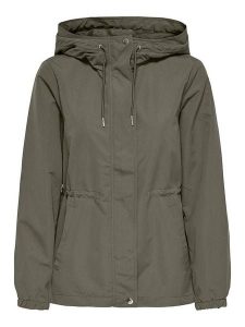 ONLY Parka w kolorze khaki rozmiar: M. Brązowe płaszcze ONLY, m, bez wzorów, bez kaptura. Za 114,95 zł.
