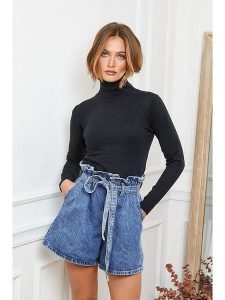 Joséfine Golf "Buviol" w kolorze czarnym rozmiar: S. Czarne golfy Joséfine, bez wzorów. Za 144,24 zł.